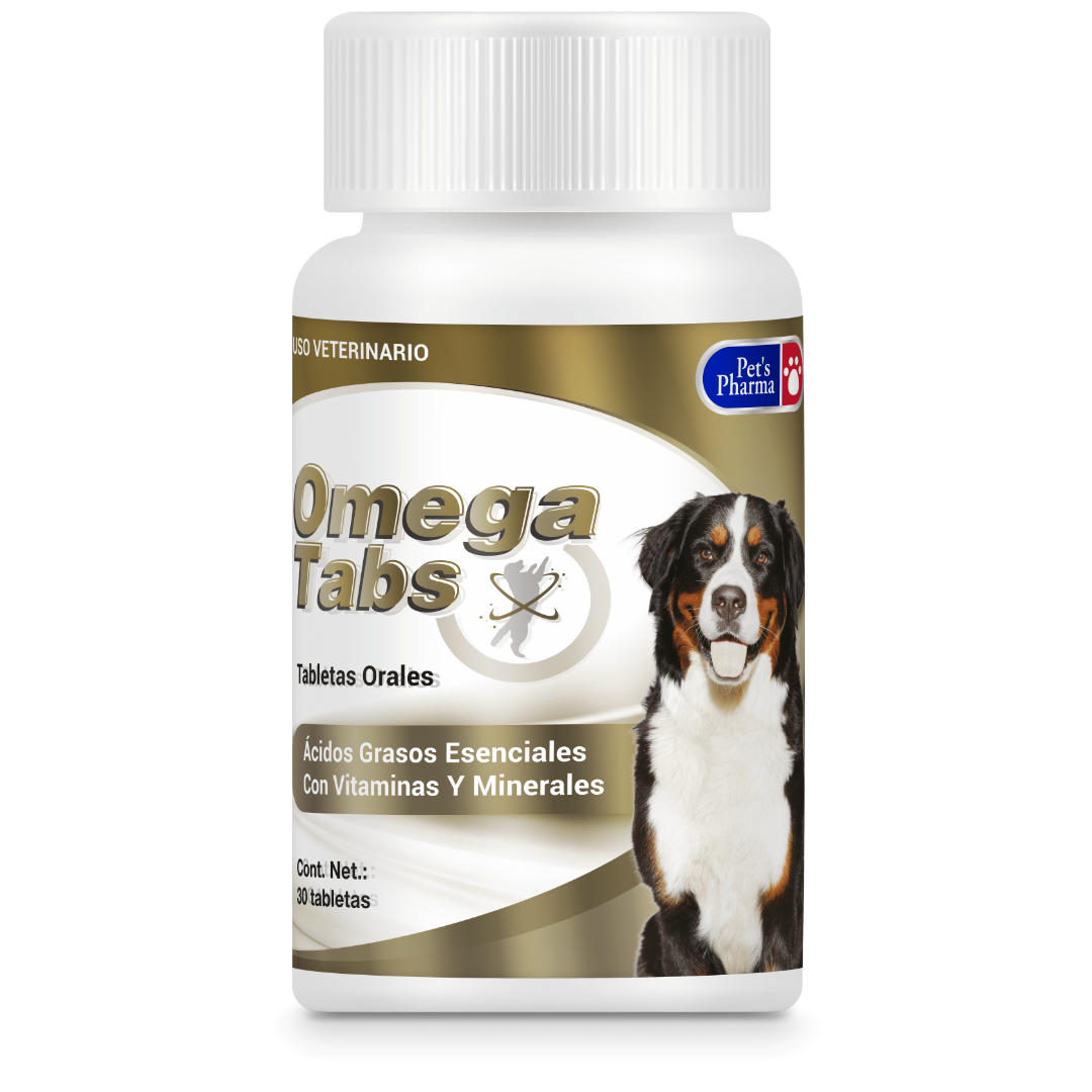 Omega Tabs Pet's Pharma - 30 Tabletas Omega Tabs Pet's Pharma - 30 Tabletas